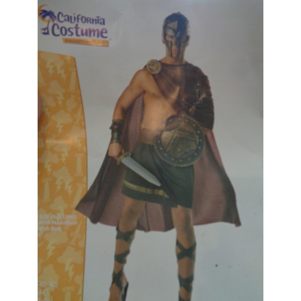 Spartan Roman Warrior Gladiator Costume Men's Large